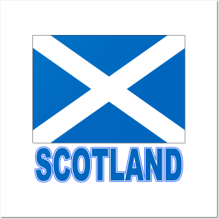 The Pride of Scotland - Scottish National Flag Posters and Art